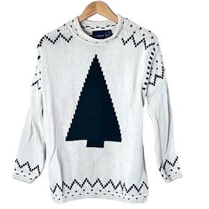 Liz Claiborne | Vintage Christmas knit pullover sweater size small